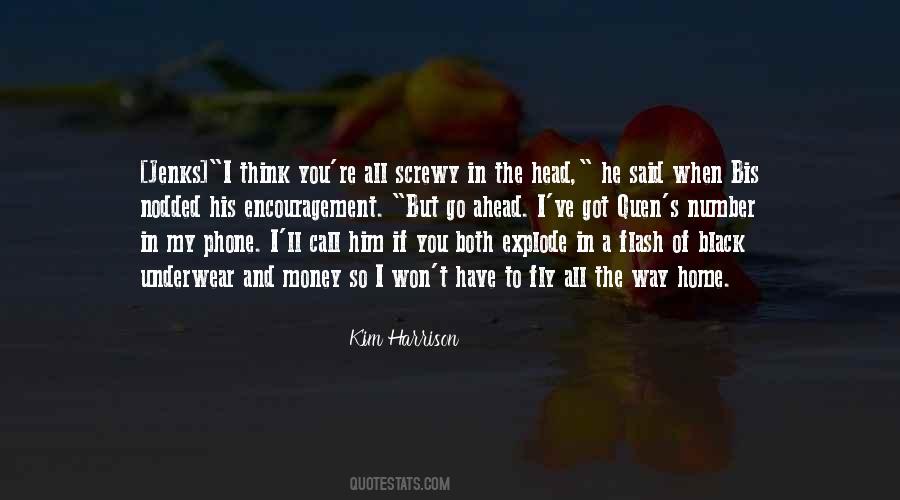 Kim Harrison Jenks Quotes #1232518