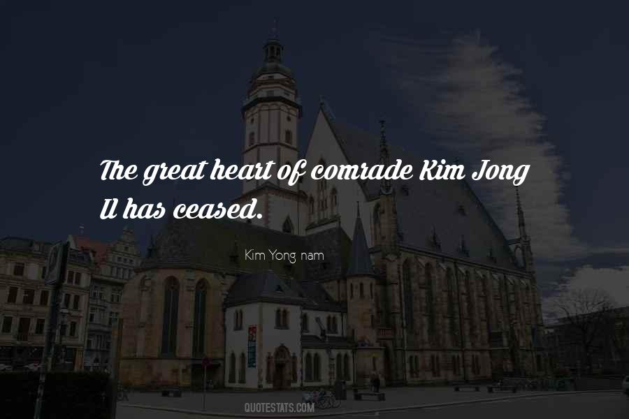 Kim Jong Quotes #1865404