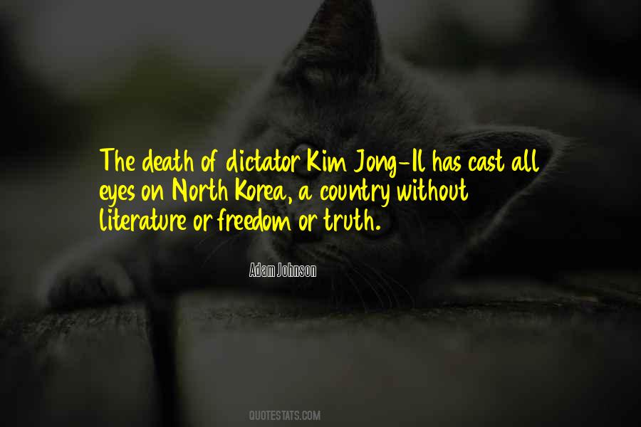 Kim Jong Quotes #735935