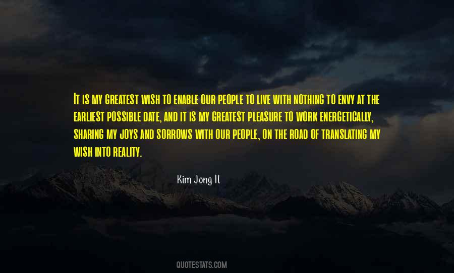 Kim Jong Quotes #94555