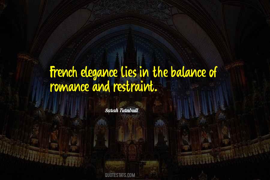 Quotes About Elegance In French #1469201