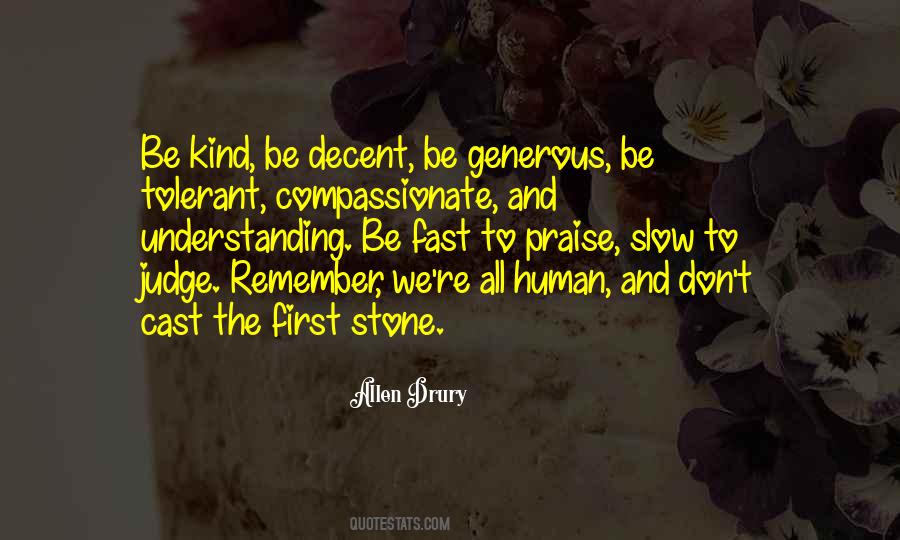 Kind And Compassionate Quotes #145365