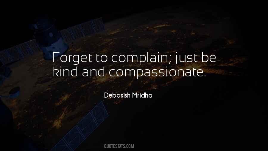 Kind And Compassionate Quotes #890514