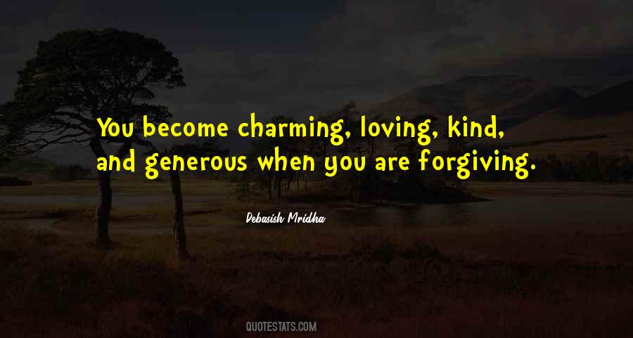 Kind And Generous Quotes #768090