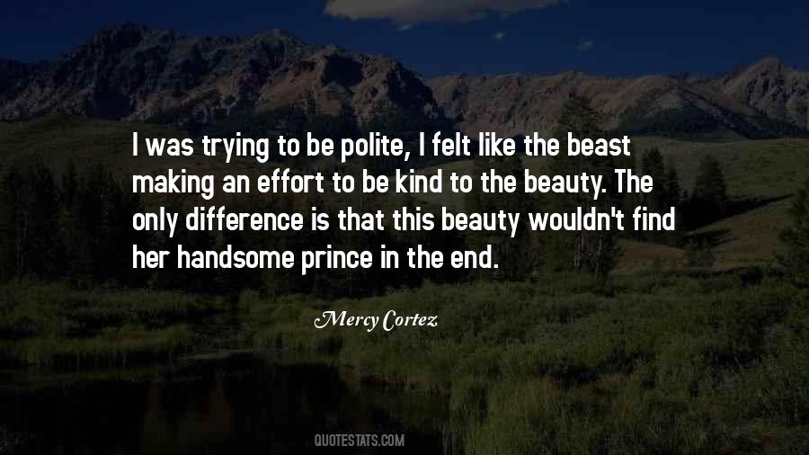 Kind And Polite Quotes #545945