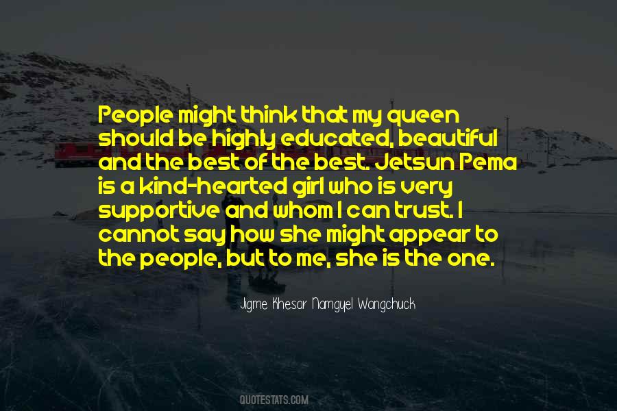 Kind Hearted Girl Quotes #1273017