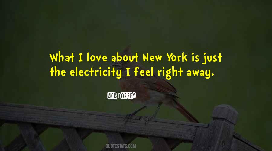 Quotes About Electricity And Love #159420