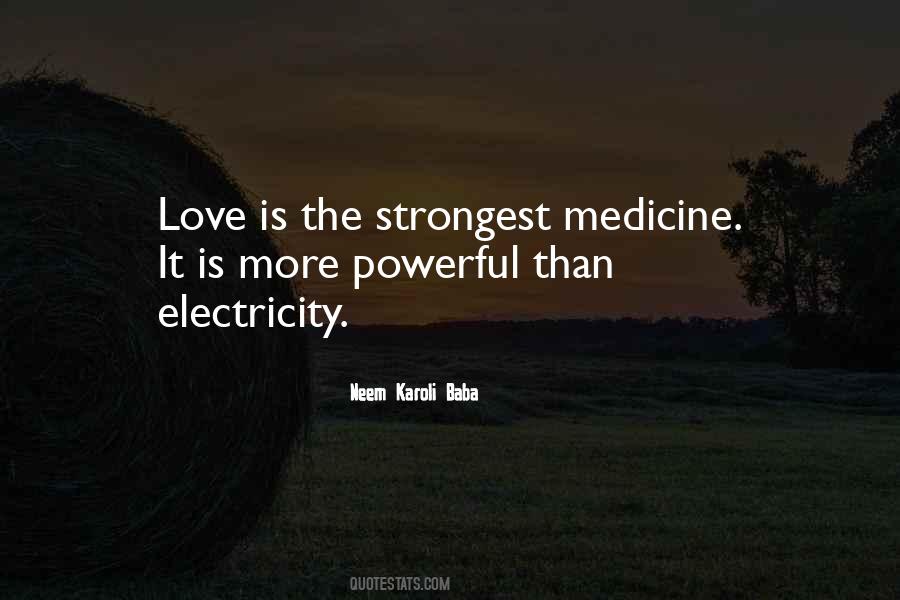 Quotes About Electricity And Love #32315