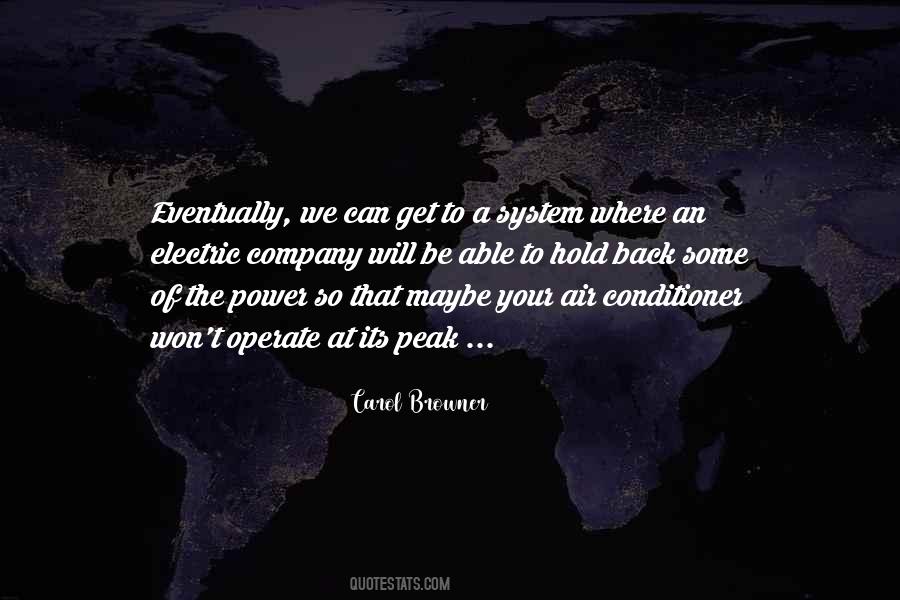 Quotes About Electric Power #962561