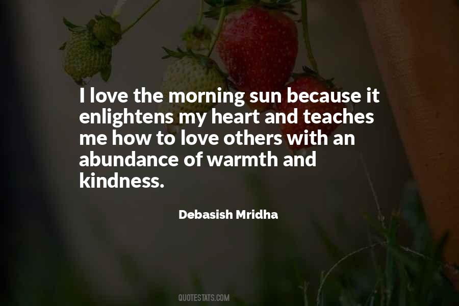 Kindness Warmth Quotes #1777233