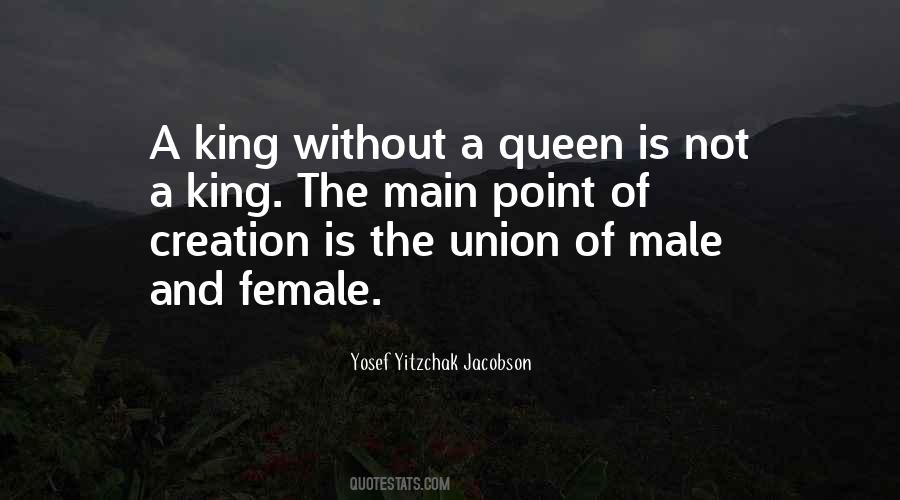 King And Queen Quotes #23365