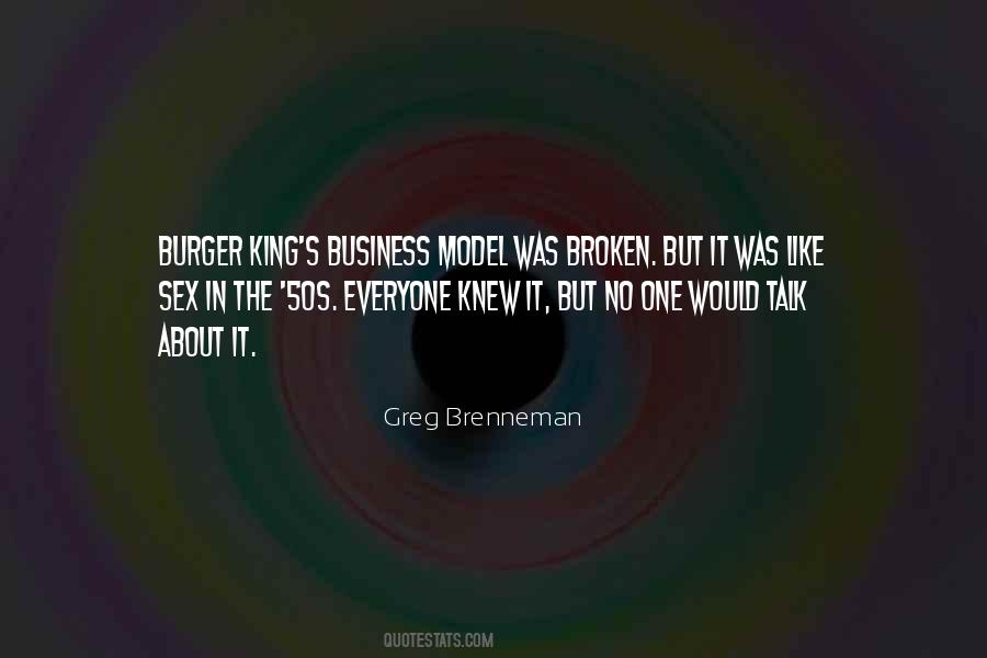 King Burger Quotes #1073266