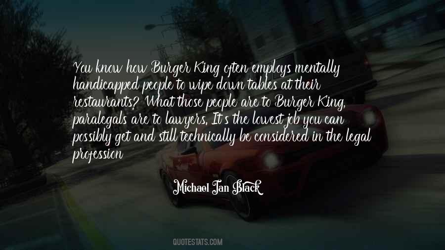 King Burger Quotes #1173750