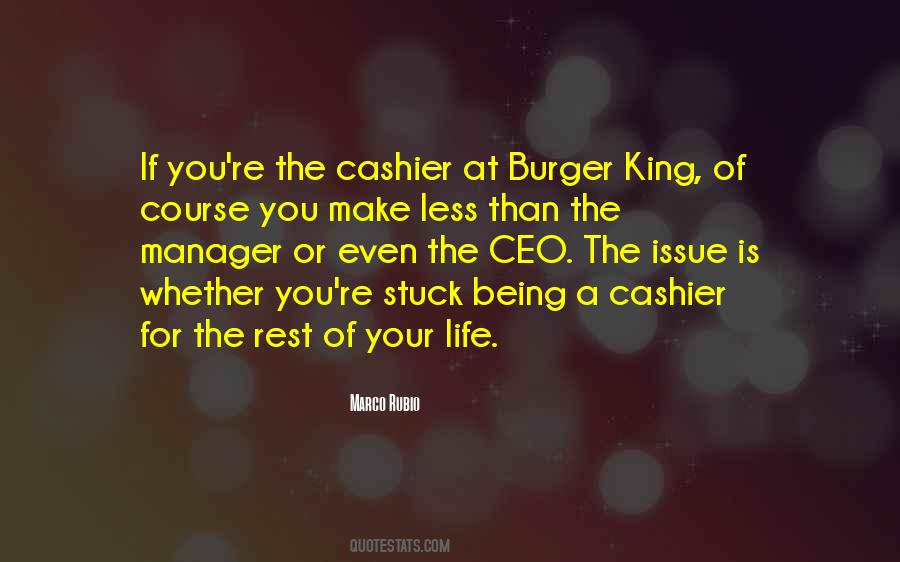King Burger Quotes #1750215