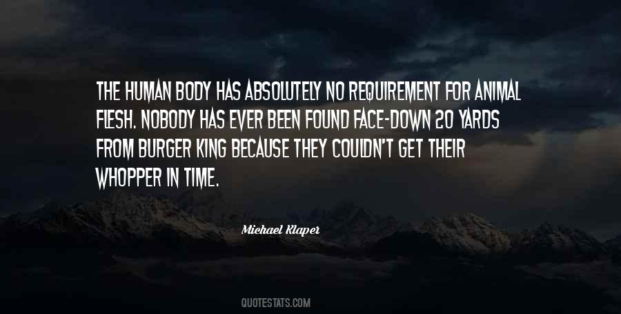 King Burger Quotes #224468