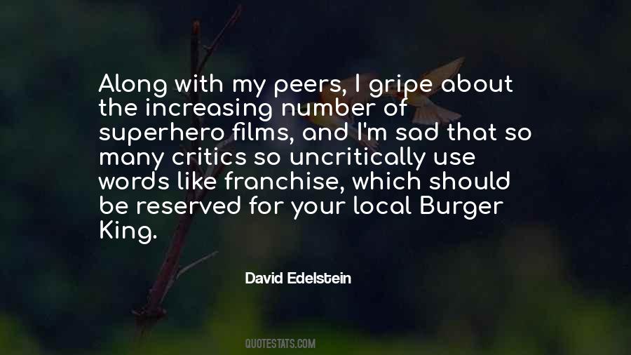 King Burger Quotes #981440