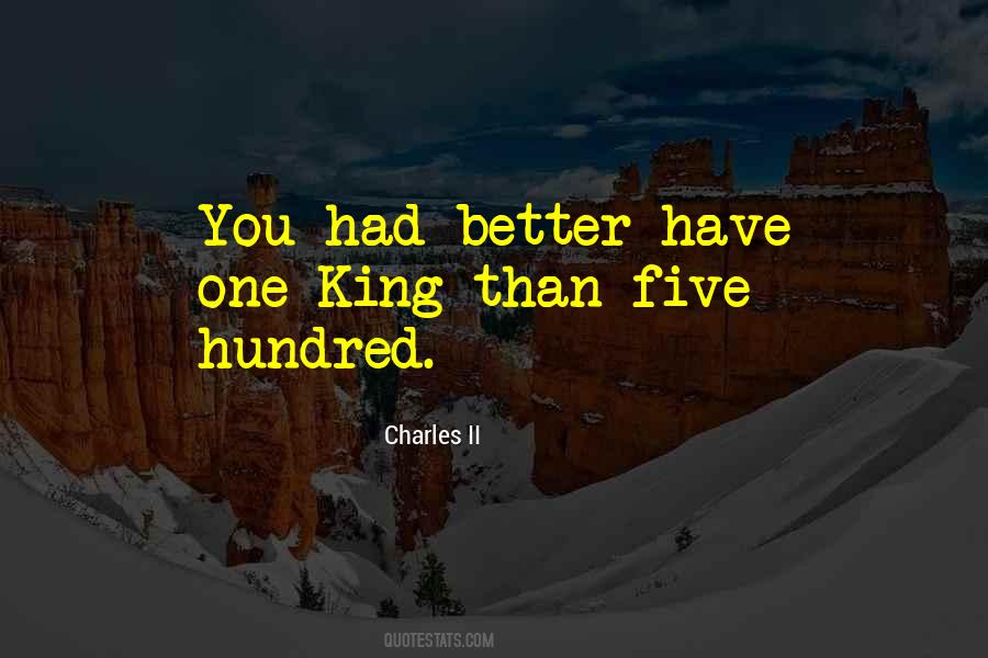 King Charles Quotes #1623699