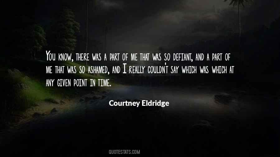 Quotes About Eldridge #203102