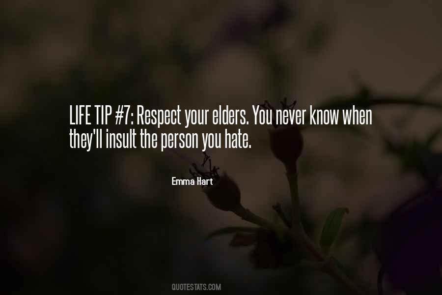 Quotes About Elders Respect #475130