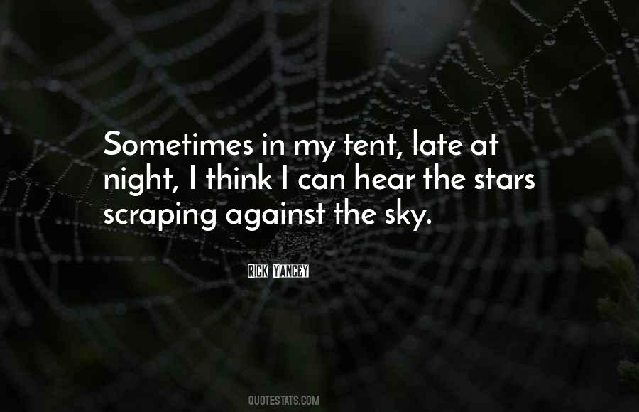 Quotes About Tent #1311688