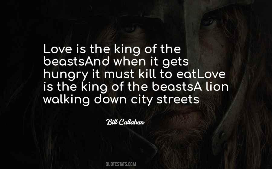 King Of Beasts Quotes #819285