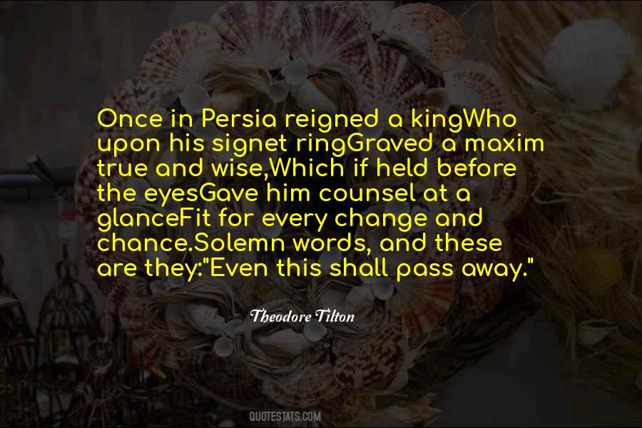 King Of Persia Quotes #1712811