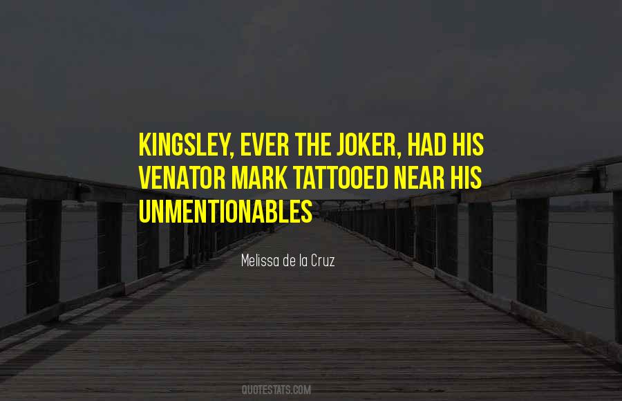 Kingsley Quotes #1414426