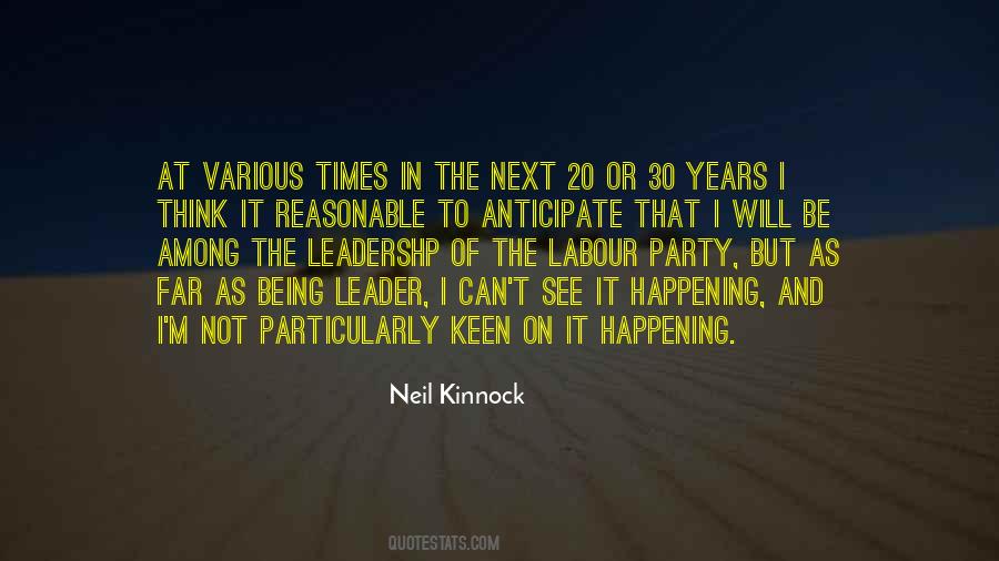 Kinnock Quotes #934861