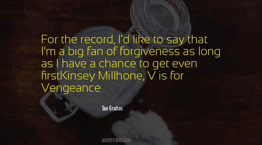 Kinsey Millhone Quotes #388196