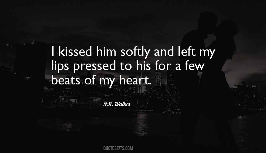 Kiss Lips Love Quotes #37712