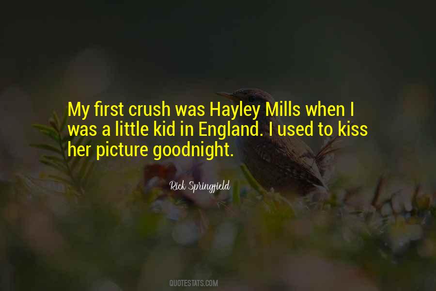 Kiss Me Goodnight Quotes #1202470