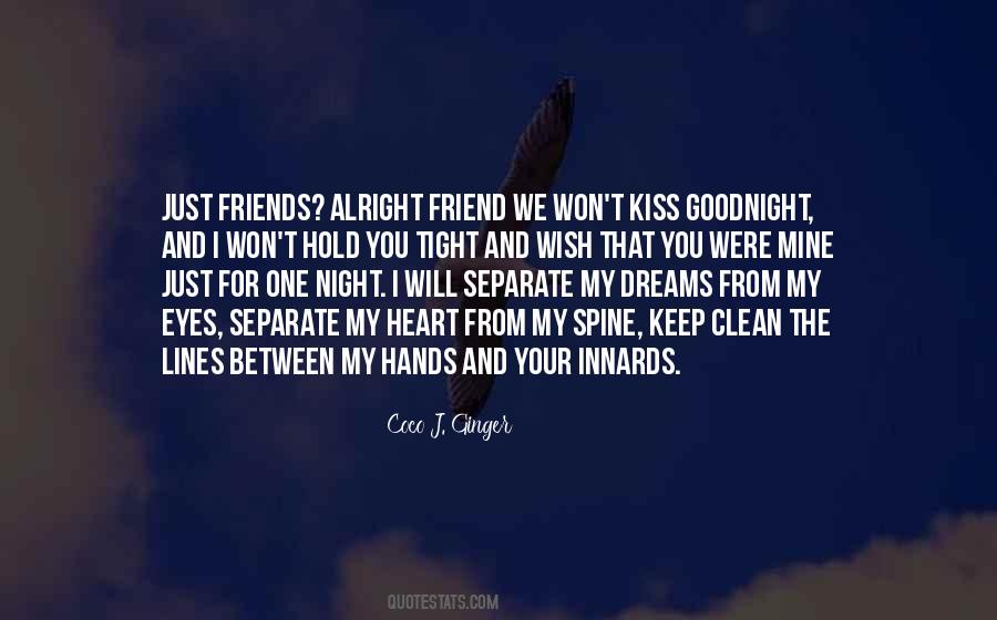 Kiss Me Goodnight Quotes #48511