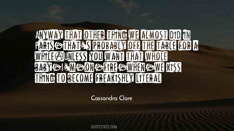 Kiss Off Quotes #976825