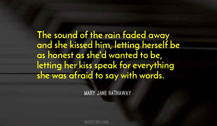 Kiss On The Rain Quotes #1190105