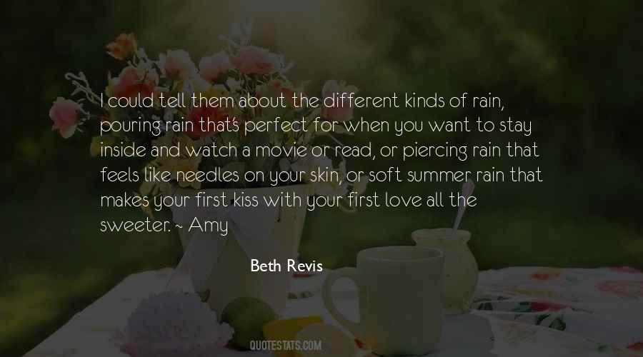 Kiss On The Rain Quotes #1722682