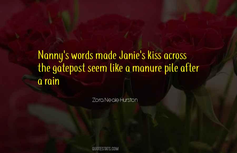 Kiss On The Rain Quotes #25865