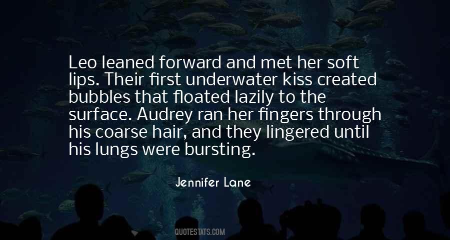 Kiss Underwater Quotes #163603