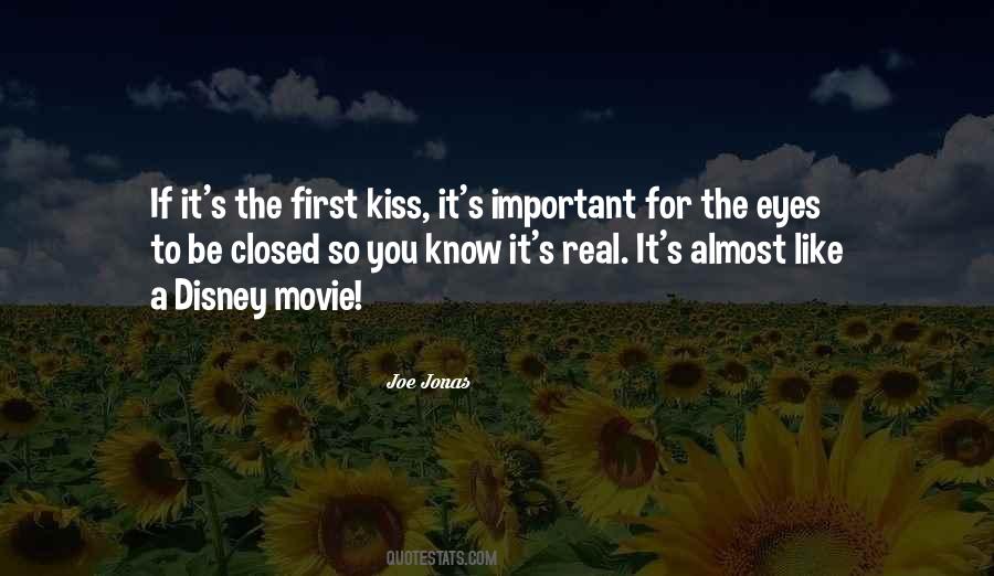 Kiss With Eyes Closed Quotes #832688