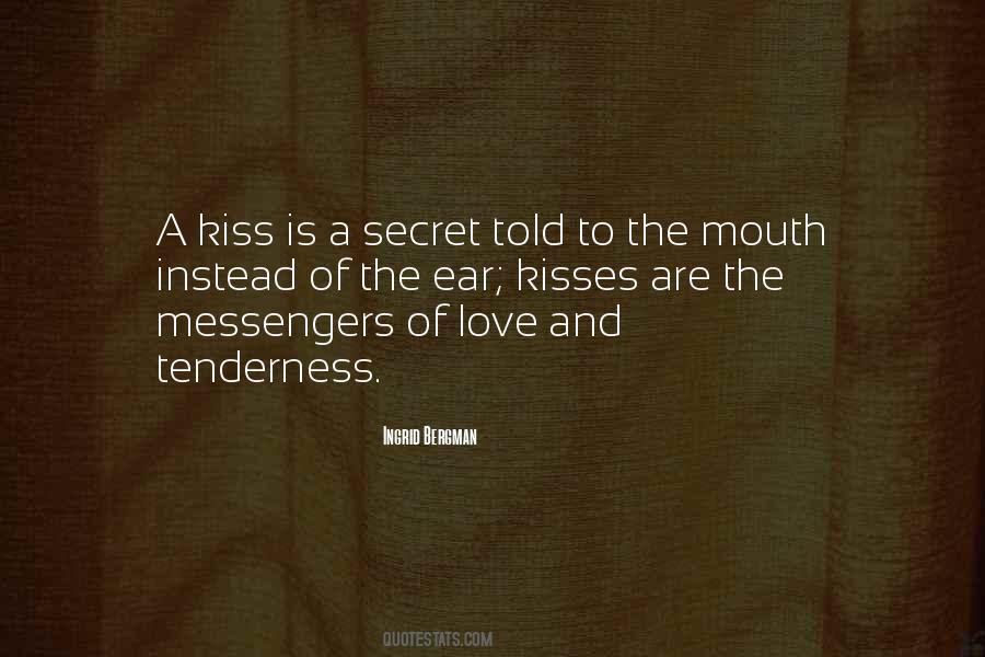 Kiss Without Love Quotes #62493