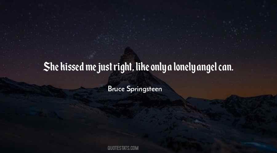 Kissed By Angel Quotes #1684755