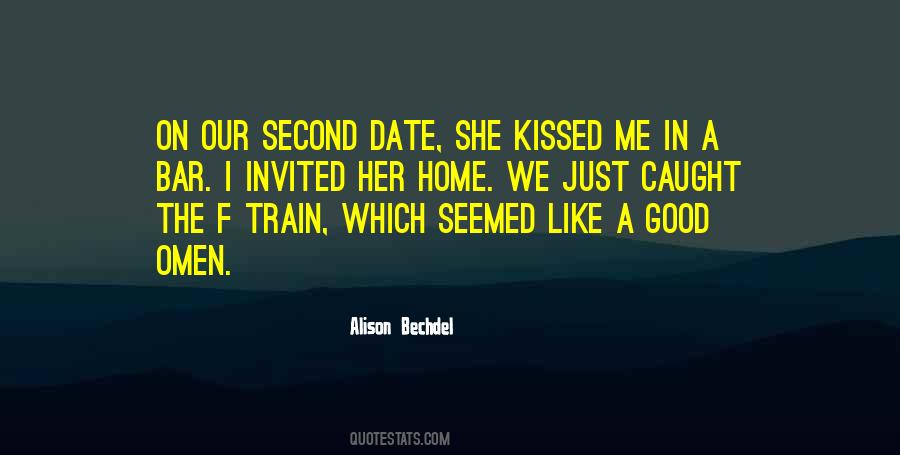 Kissed Me Quotes #1047335