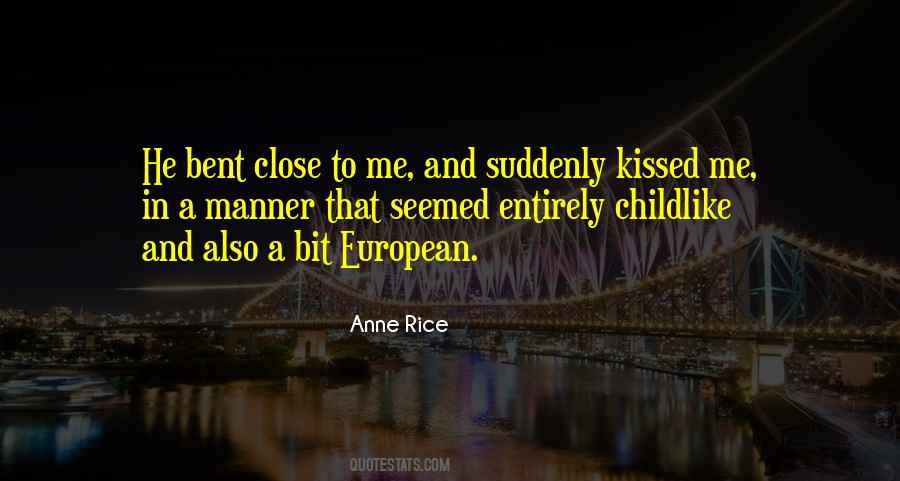 Kissed Me Quotes #1261337