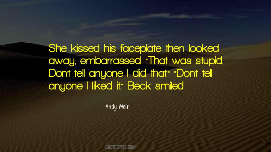 Kissed Quotes #1646572