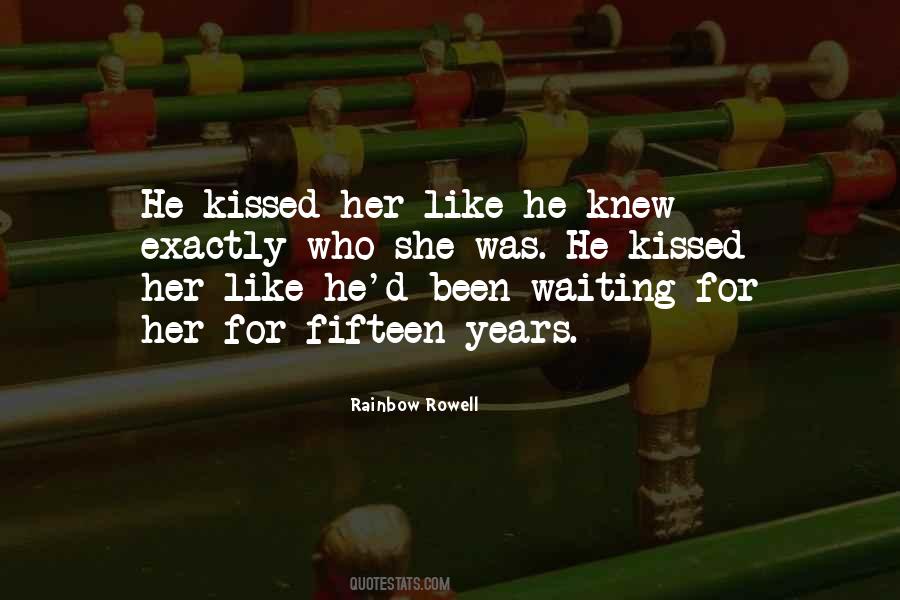 Kissed Quotes #1658593