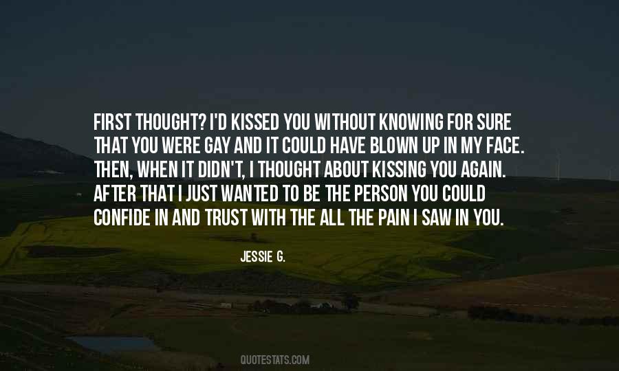 Kissing You Again Quotes #1753792