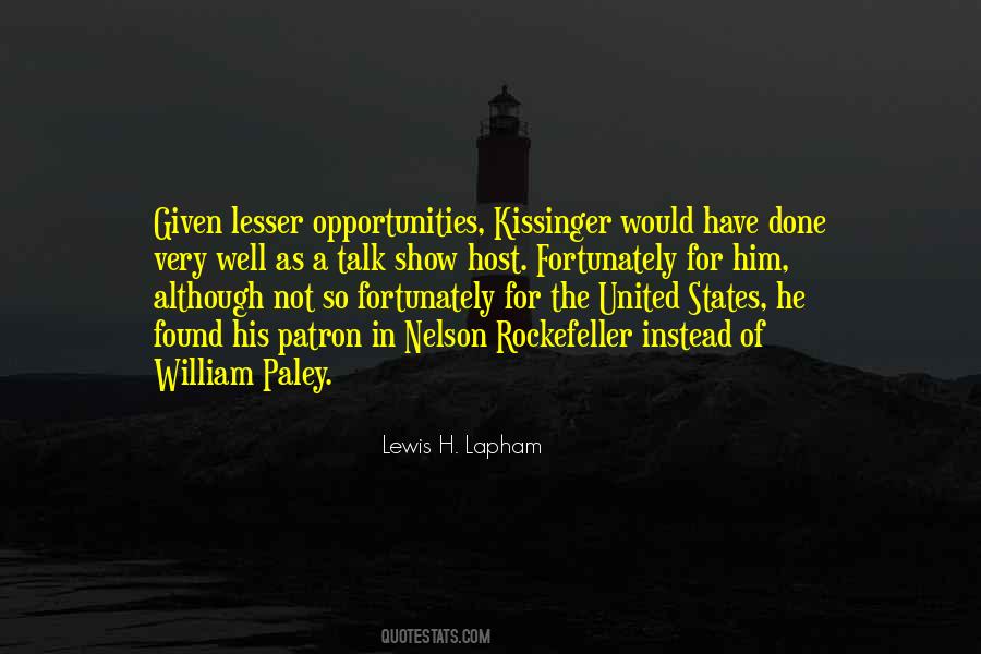 Kissinger Quotes #1186682