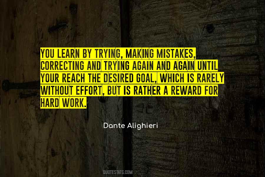 Quotes About Effort And Reward #480815