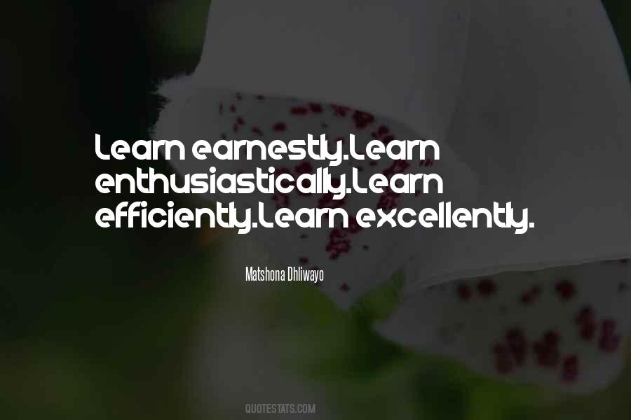 Quotes About Efficiently #349807
