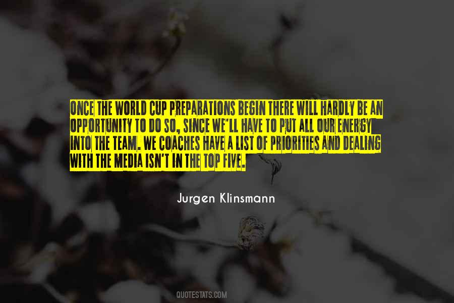 Klinsmann Quotes #1689221