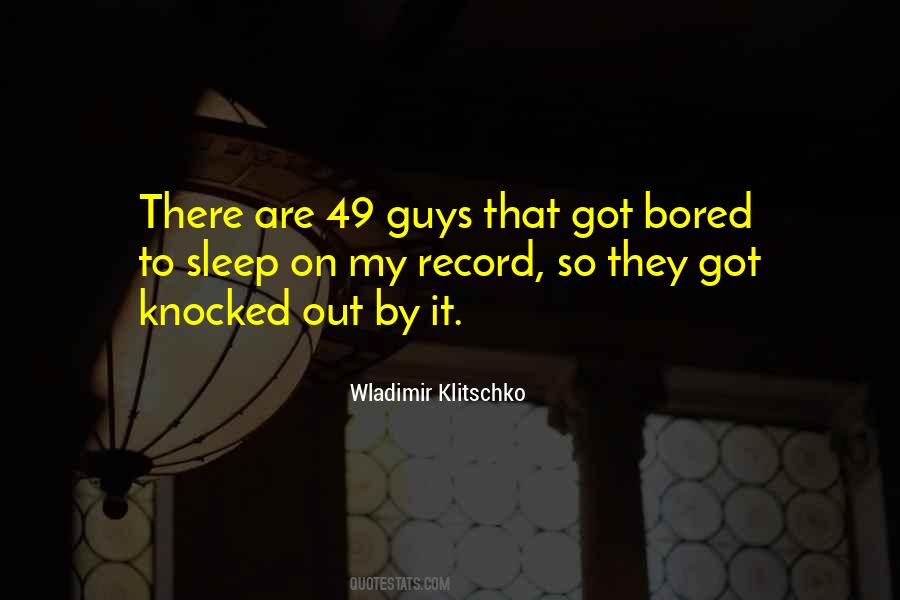 Klitschko Quotes #302890